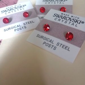 Swarovski Elements Stud Earrings
